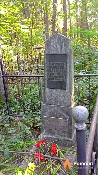 Будницкая Елизавета Матвеевна