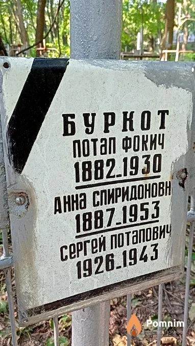 Буркот Анна Спиридоновна