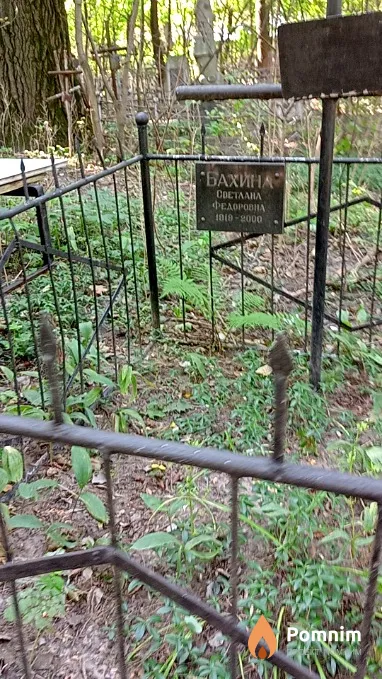 Бахина Светлана Федоровна