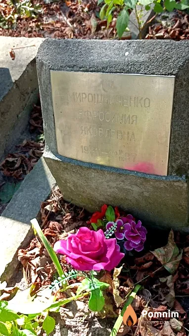 Мирошниченко Ефросиния Яковлевна