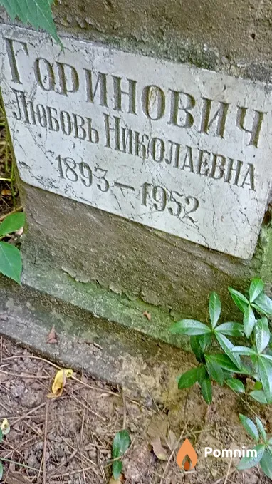 Горинович Любовь Николаевна