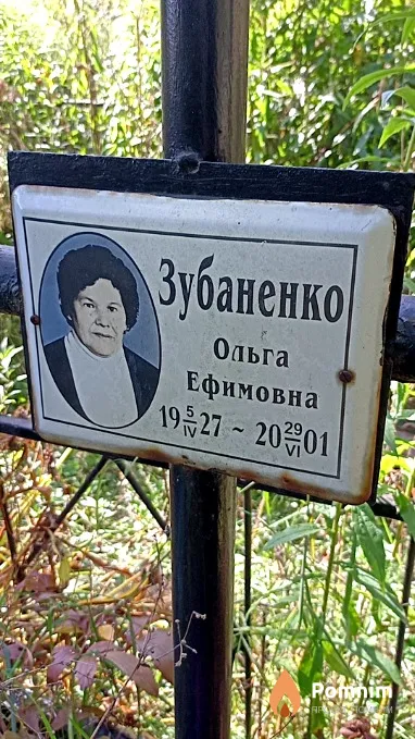 Зубаненко Ольга Ефимовна