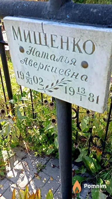 Мищенко Наталья Аверкиевна