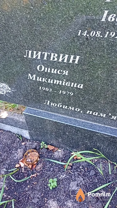 Литвин Онися Микитівна