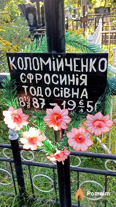 Коломійченко Єфросинія Тодосівна