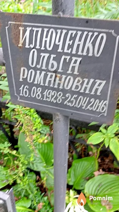 Илюченко Ольга Романовна