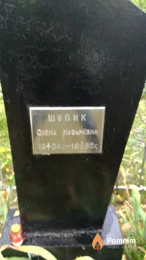 Шупик Олена Кузьмівна