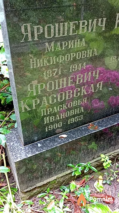 Ярошевич-Красовская Прасковья Ивановна