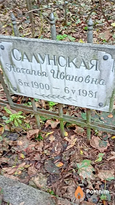 Салунская Наталья Ивановна