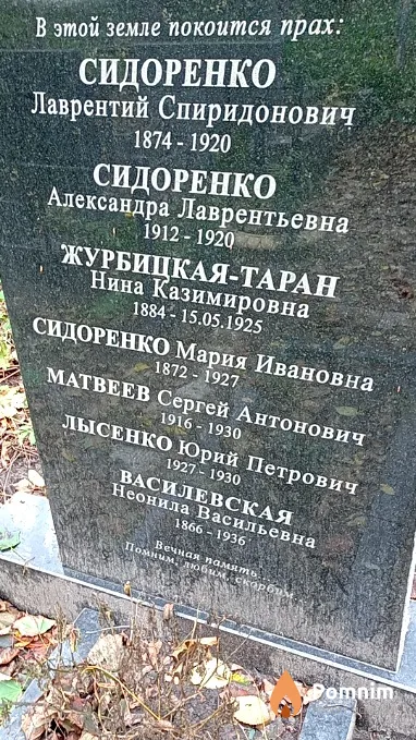 Сидоренко Лаврентий Спиридонович