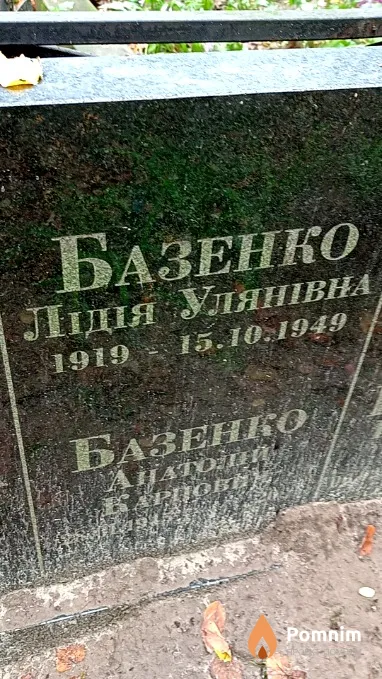 Базенко Лідія Улянівна