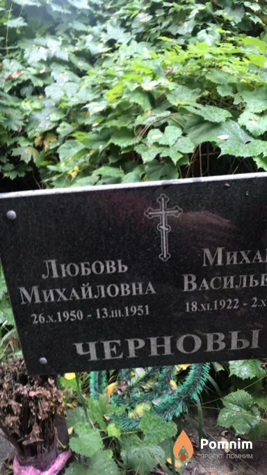Чернова Любовь Михайловна