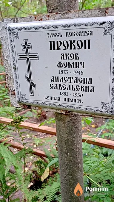 Прокоп Анастасия Савельевна