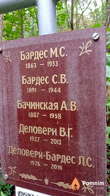 Бардес С В