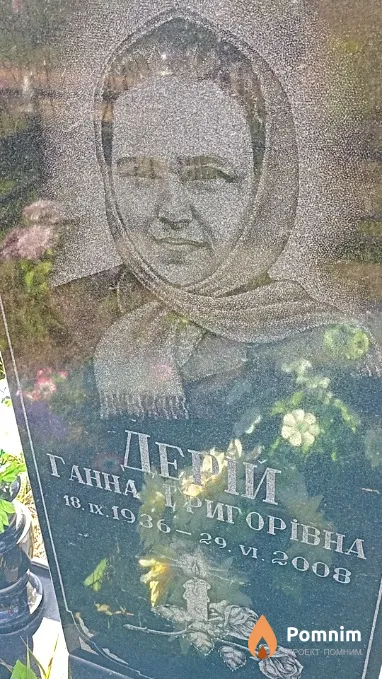 Дерій Ганна Григорівна