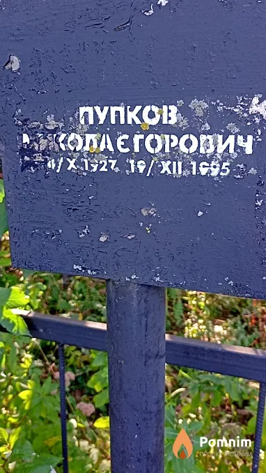 Пупков Микола Єгорович