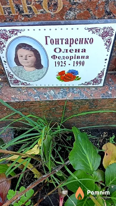 Гонтаренко Олена Федорівна