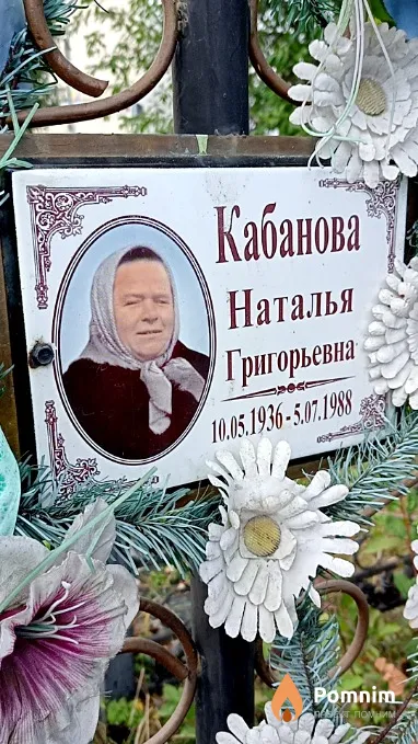 Кабанова Наталья Григорьевна