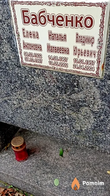Бабченко Наталья Матвеевна
