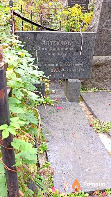 Аптекарь Ида Давидовна