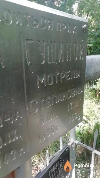 Гущина Мотрена Степанович