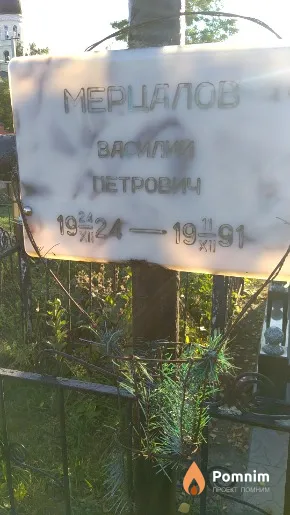Мерцалов Василий Петрович