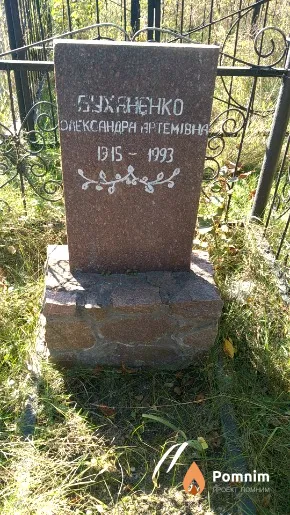 Буханенко Олександра Артемівна