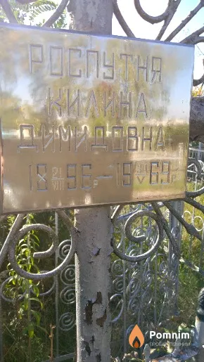Роспутня Килина Димидовна