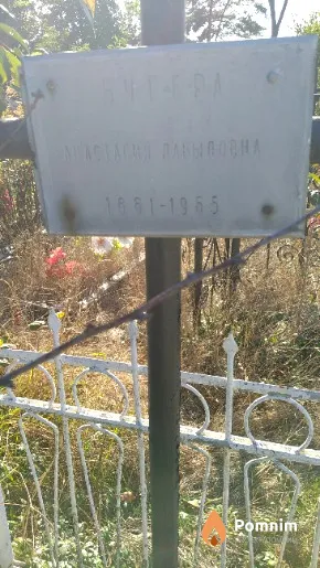 Бугера Анастасия Давыдовна