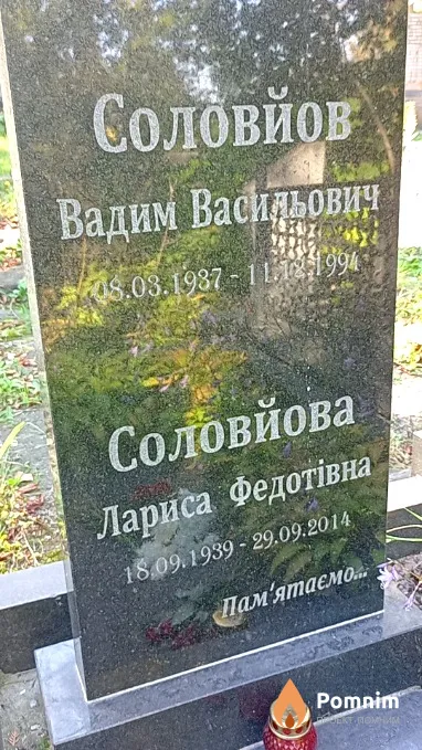 Соловйова Лариса Федотівна