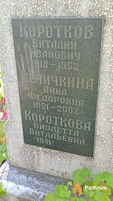 Величкина Анна Федоровна