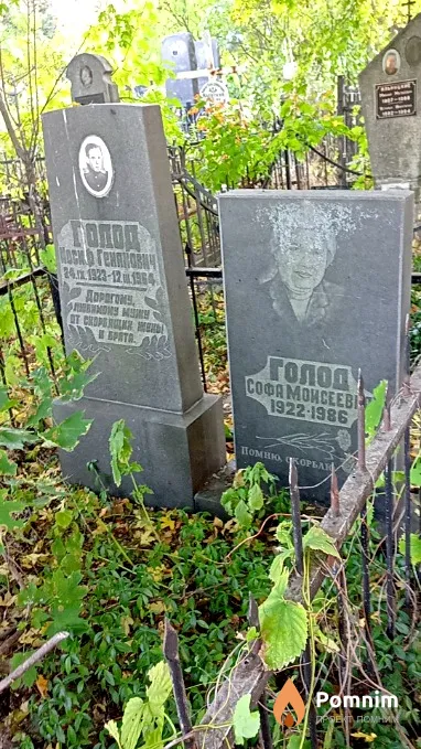 Голод Софа Моисеевна