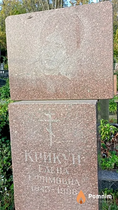 Крикун Елена Ефимовна